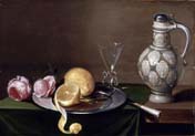 still life with pitcher